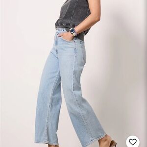 Agolde Women's REN Wide Leg jeans in Groove